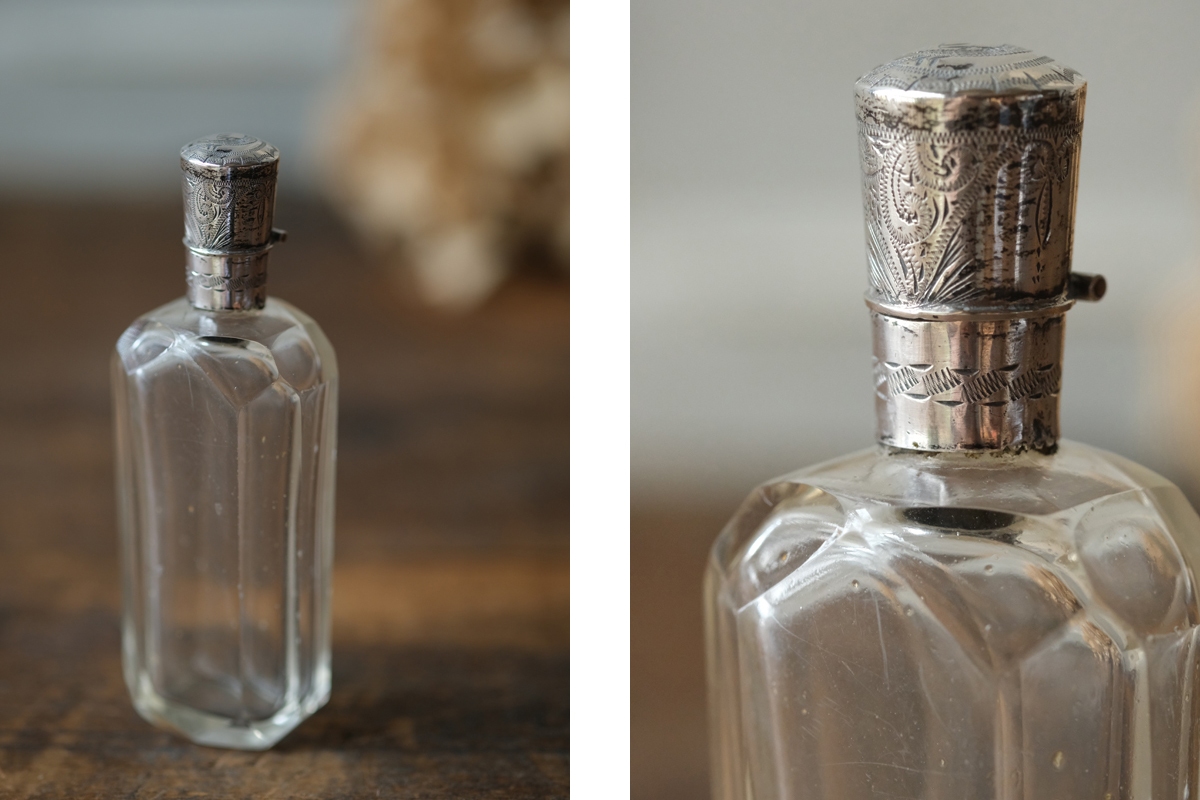 B15-1 フランス アンティーク 香水瓶 パフュームボトル